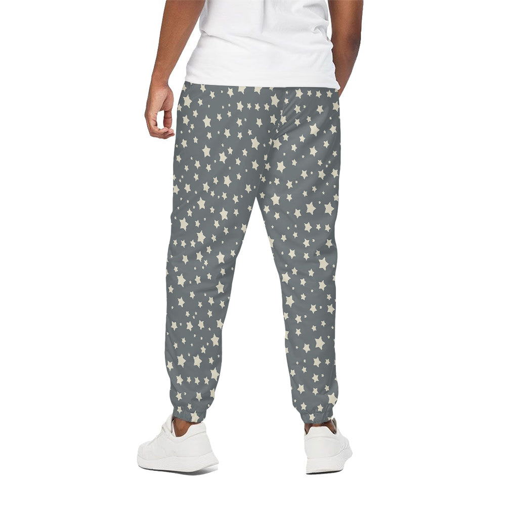 Cute Star Pattern Print Cotton Pants