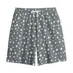 Cute Star Pattern Print Cotton Shorts