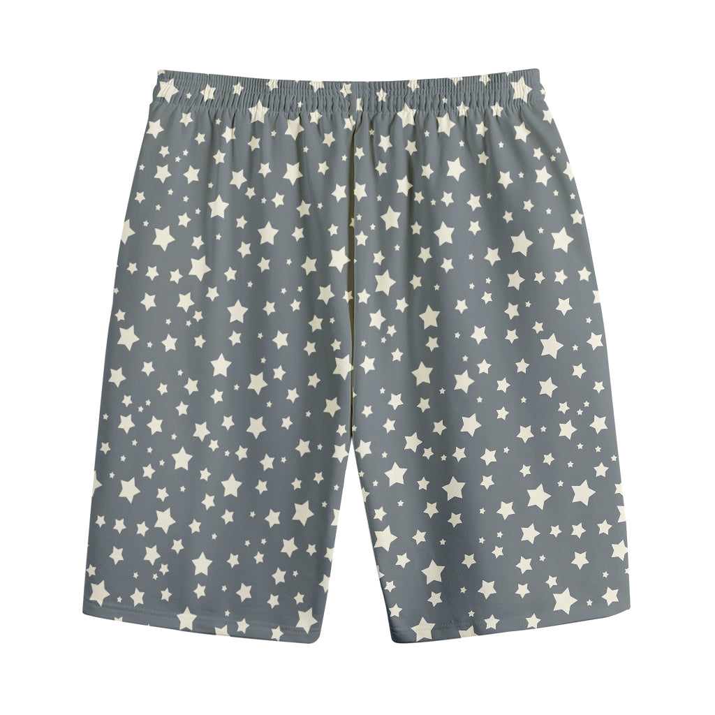 Cute Star Pattern Print Cotton Shorts