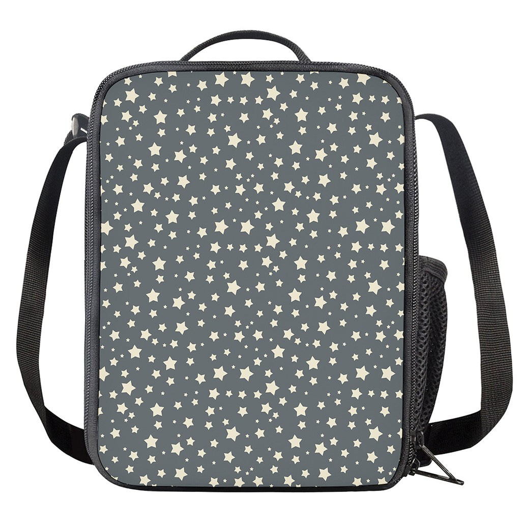 Cute Star Pattern Print Crossbody Lunch Bag