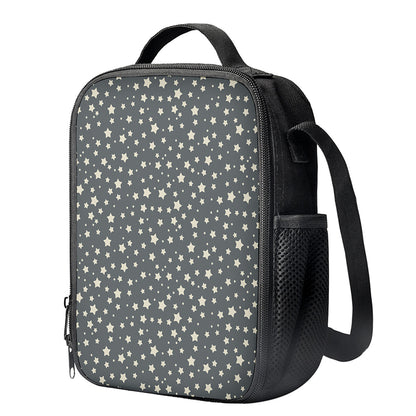 Cute Star Pattern Print Crossbody Lunch Bag