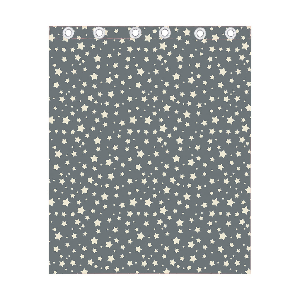Cute Star Pattern Print Curtain