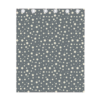 Cute Star Pattern Print Curtain