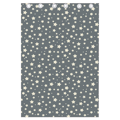 Cute Star Pattern Print Curtain