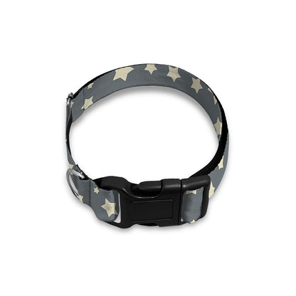 Cute Star Pattern Print Dog Collar