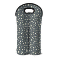 Cute Star Pattern Print Double Neoprene Wine Tote