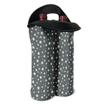 Cute Star Pattern Print Double Neoprene Wine Tote