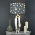 Cute Star Pattern Print Drum Lamp Shade