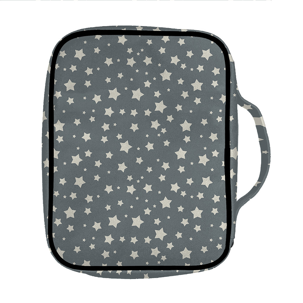 Cute Star Pattern Print Front Pocket Bible Bag