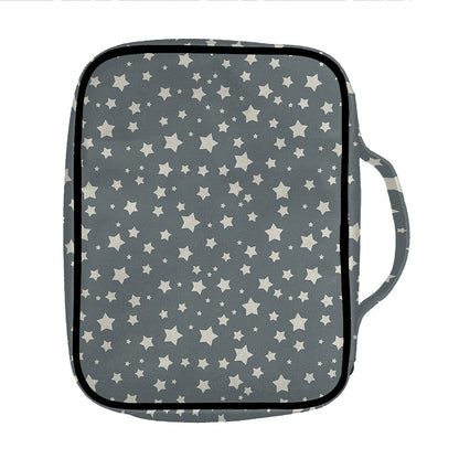 Cute Star Pattern Print Front Pocket Bible Bag