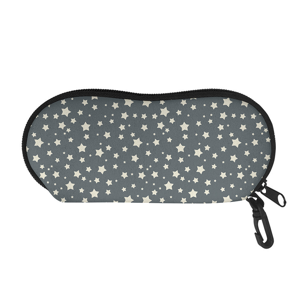 Cute Star Pattern Print Glasses Case