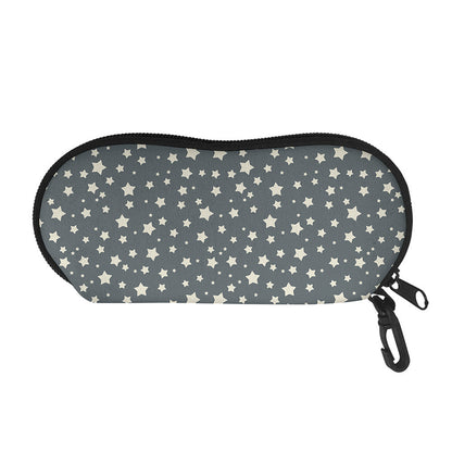 Cute Star Pattern Print Glasses Case