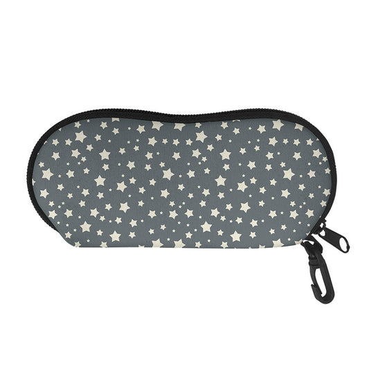 Cute Star Pattern Print Glasses Case