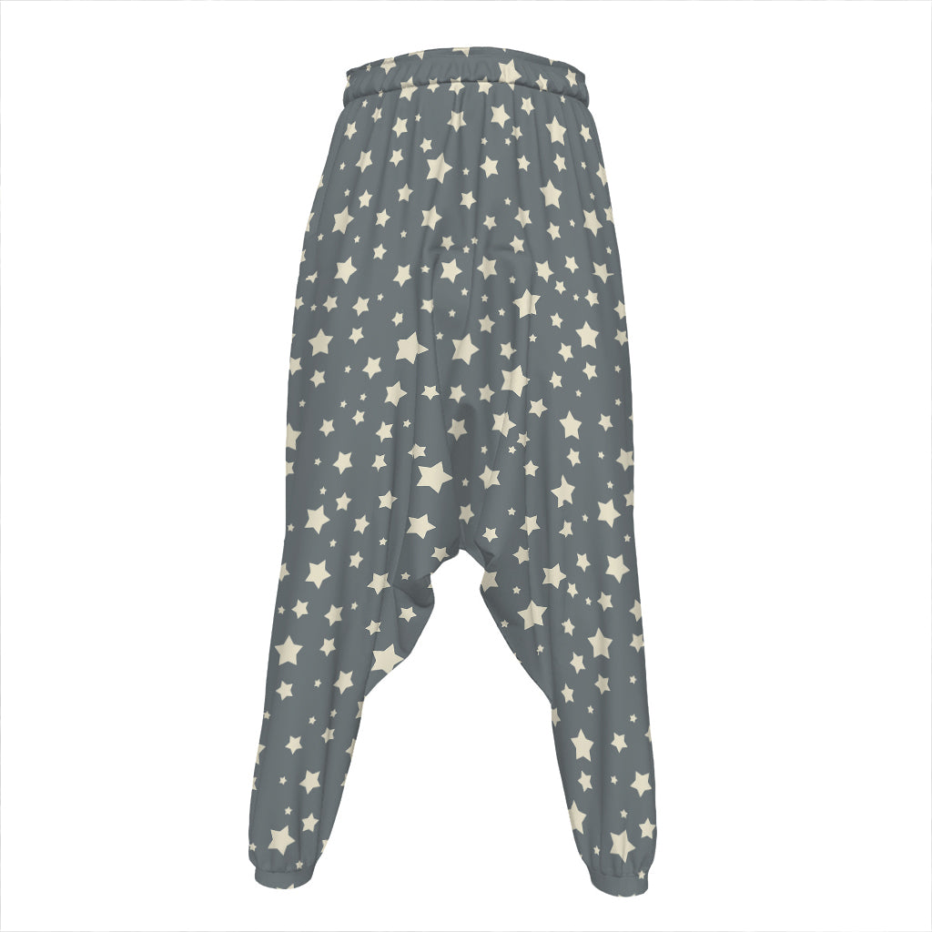 Cute Star Pattern Print Hammer Pants