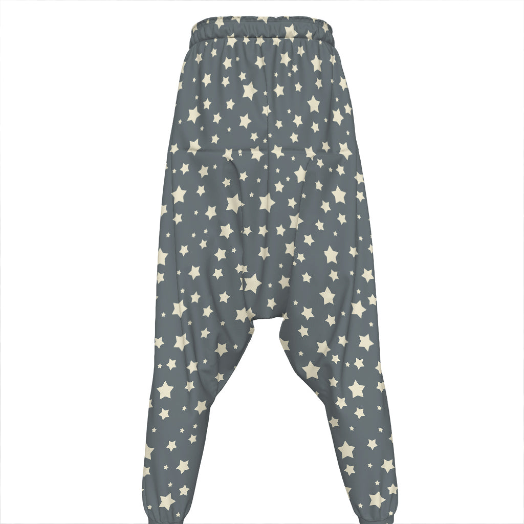 Cute Star Pattern Print Hammer Pants
