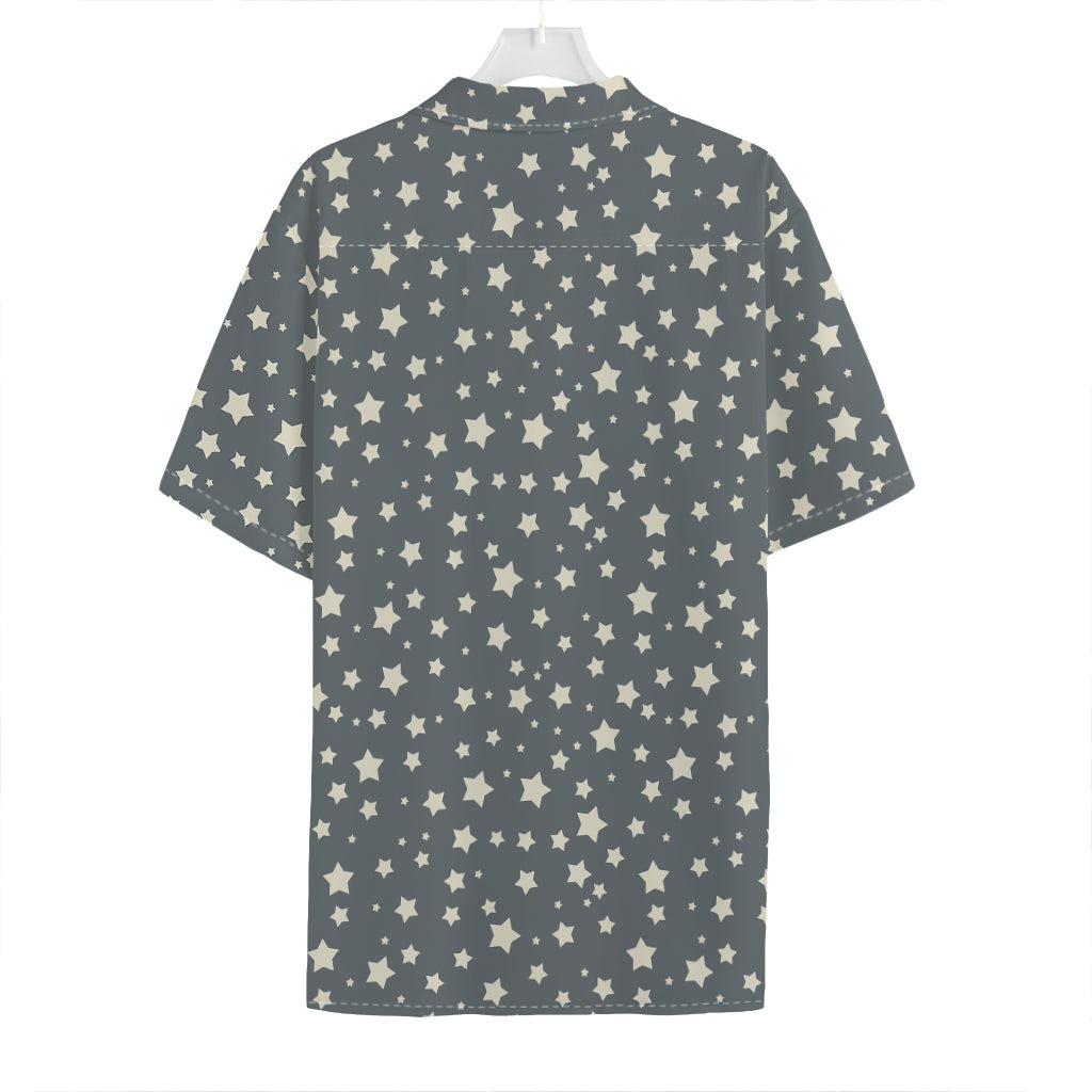 Cute Star Pattern Print Hawaiian Shirt