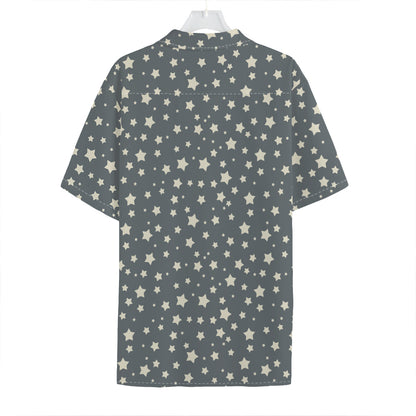 Cute Star Pattern Print Hawaiian Shirt