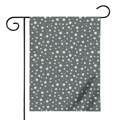 Cute Star Pattern Print House Flag