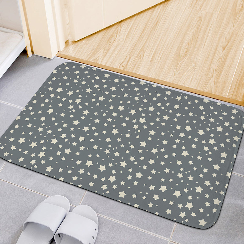 Cute Star Pattern Print Indoor Door Mat