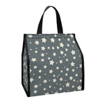 Cute Star Pattern Print Insulated Lunch Tote