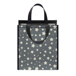 Cute Star Pattern Print Insulated Lunch Tote