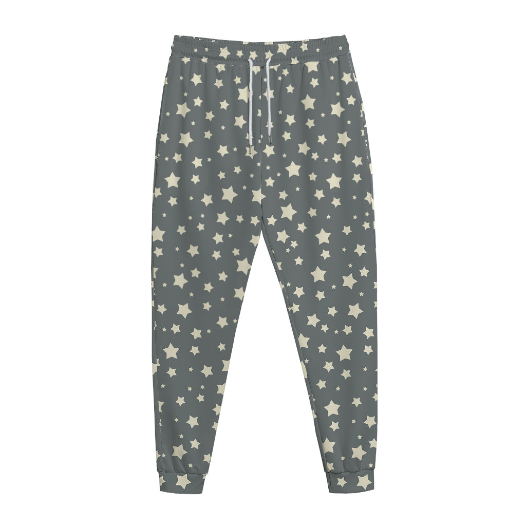 Cute Star Pattern Print Jogger Pants