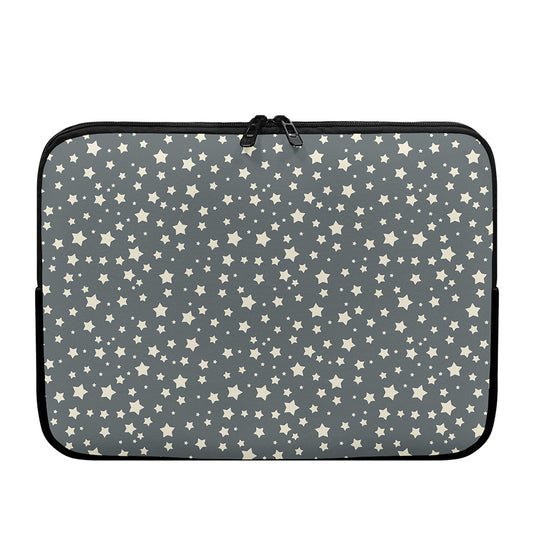Cute Star Pattern Print Laptop Sleeve