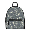 Cute Star Pattern Print Leather Backpack