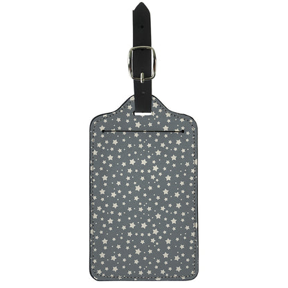 Cute Star Pattern Print Luggage Tag