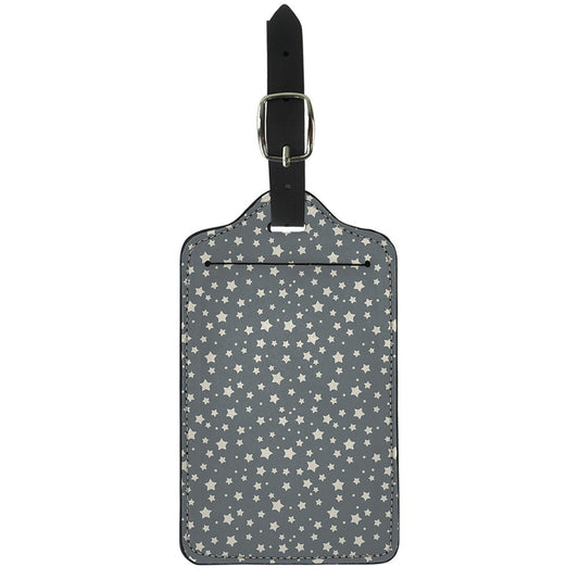 Cute Star Pattern Print Luggage Tag
