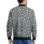 Cute Star Pattern Print Men's Bomber Jacket
