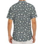 Cute Star Pattern Print Men's Deep V-Neck Shirt