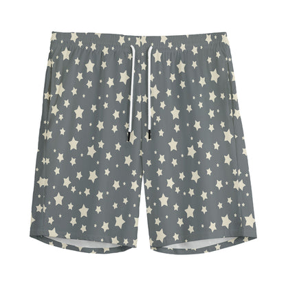 Cute Star Pattern Print Men's Sports Shorts