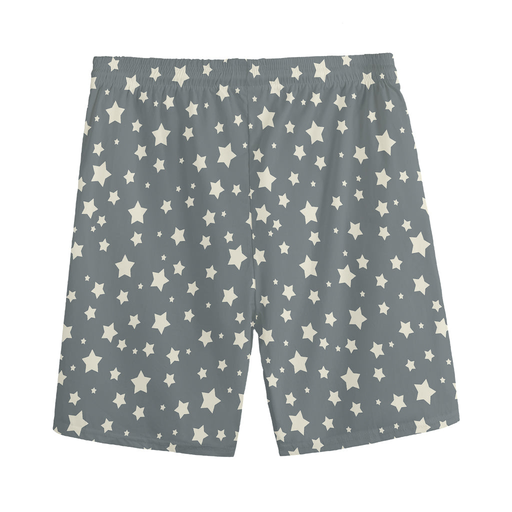 Cute Star Pattern Print Men's Sports Shorts