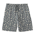 Cute Star Pattern Print Men's Swim Trunks