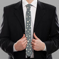 Cute Star Pattern Print Necktie