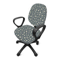 Cute Star Pattern Print Office Chair Cover