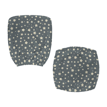 Cute Star Pattern Print Office Chair Cover