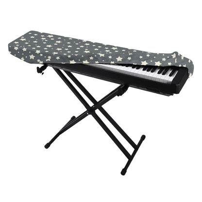 Cute Star Pattern Print Piano Keyboard Cover