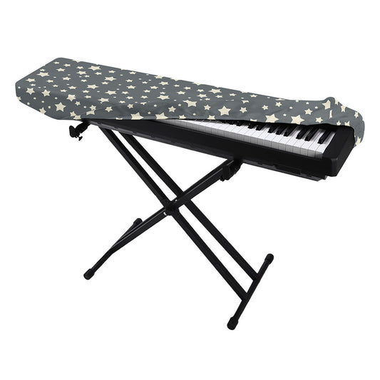 Cute Star Pattern Print Piano Keyboard Cover