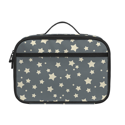 Cute Star Pattern Print Portable Lunch Bag