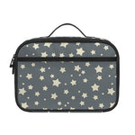 Cute Star Pattern Print Portable Lunch Bag