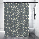 Cute Star Pattern Print Premium Shower Curtain