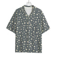 Cute Star Pattern Print Rayon Hawaiian Shirt