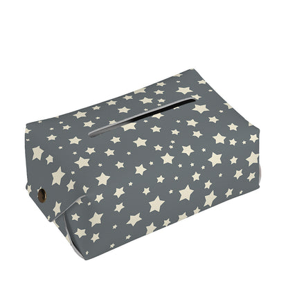 Cute Star Pattern Print Rectangle Tissue Box Cover