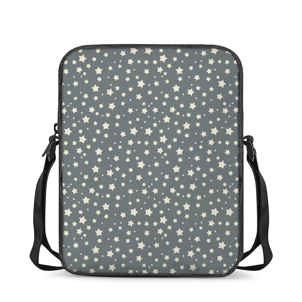 Cute Star Pattern Print Rectangular Crossbody Bag