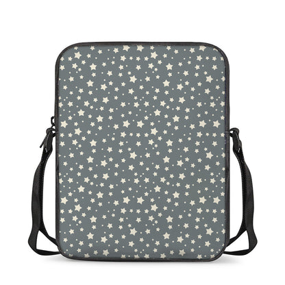 Cute Star Pattern Print Rectangular Crossbody Bag