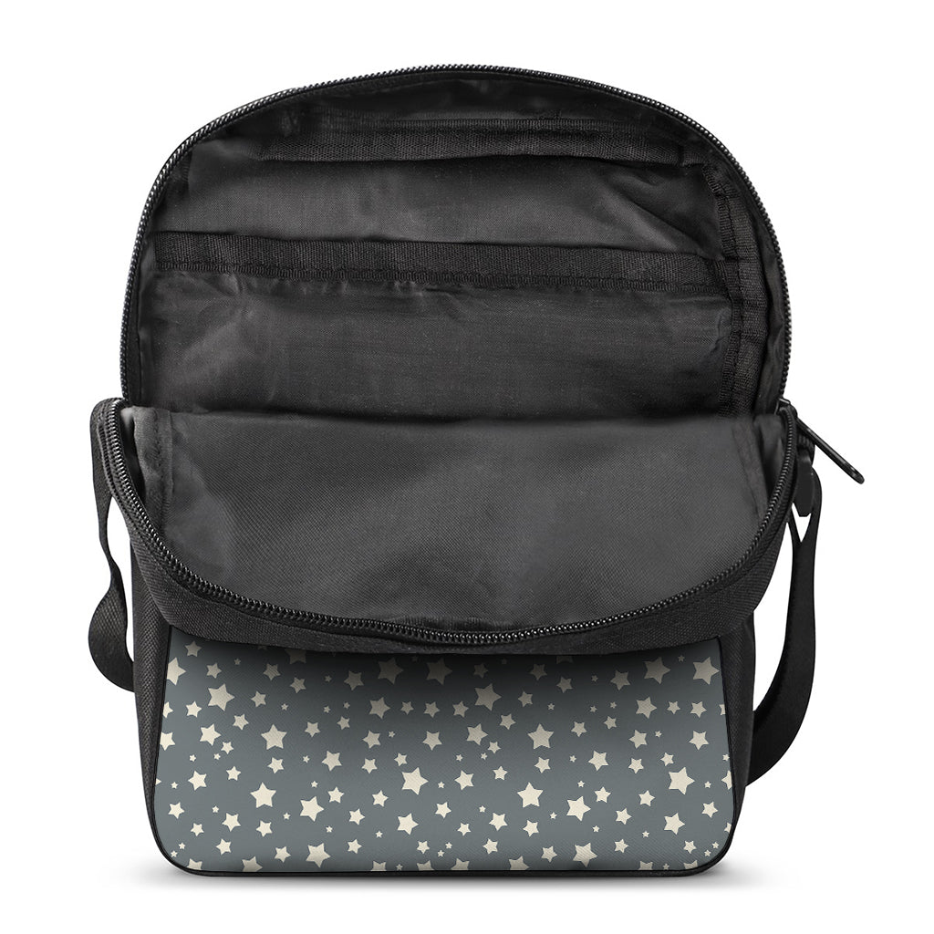 Cute Star Pattern Print Rectangular Crossbody Bag