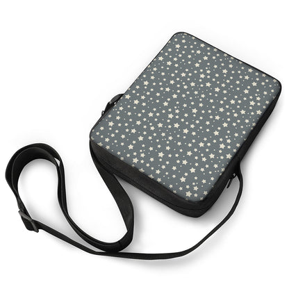 Cute Star Pattern Print Rectangular Crossbody Bag