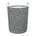 Cute Star Pattern Print Round Laundry Basket